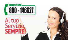 support - supporto tecninco numero verde 800146627